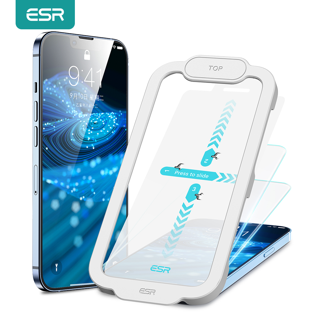 ESR iPhone 13 Pro Max Armorite™Miếng Dán Màn Hình Kính Cường Lực Siêu Cứng