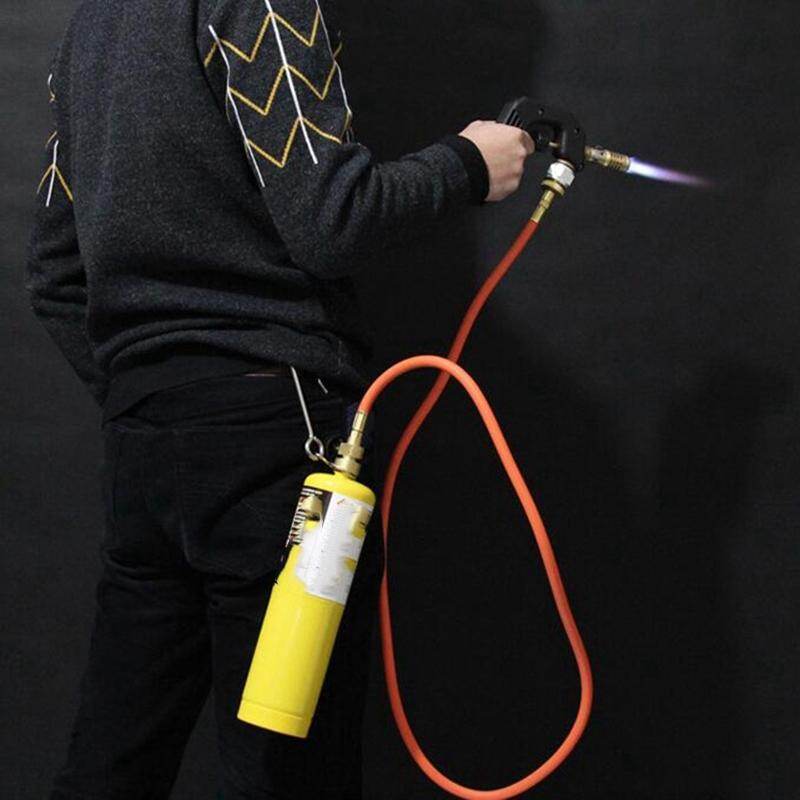 Mỏ Hàn Đèn Pin Khí Mini, Mỏ Hàn Khí Mapp Hàn Có Tay Cầm, Ống 1.5 Mét