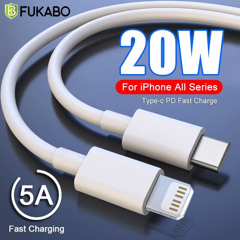 Cáp pd 20w type-c to lightning cáp dữ liệu sạc nhanh cho điện thoại iphone 14 13 11 12 pro max plus 8 xr xs sạc nhanh