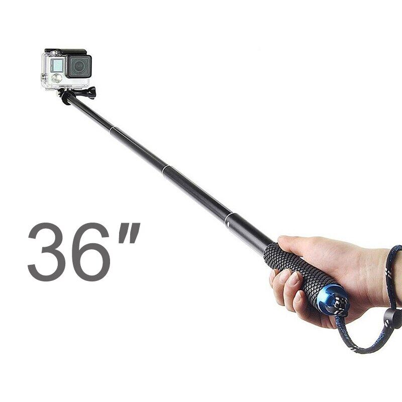 UYH 36 Inch Extendable Handheld Pole Telescopic Selfie Monopod Stick For