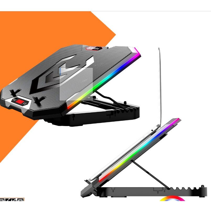 MÁ MỚI Đế tản nhiệt laptop Led RGB BAMBA B8
