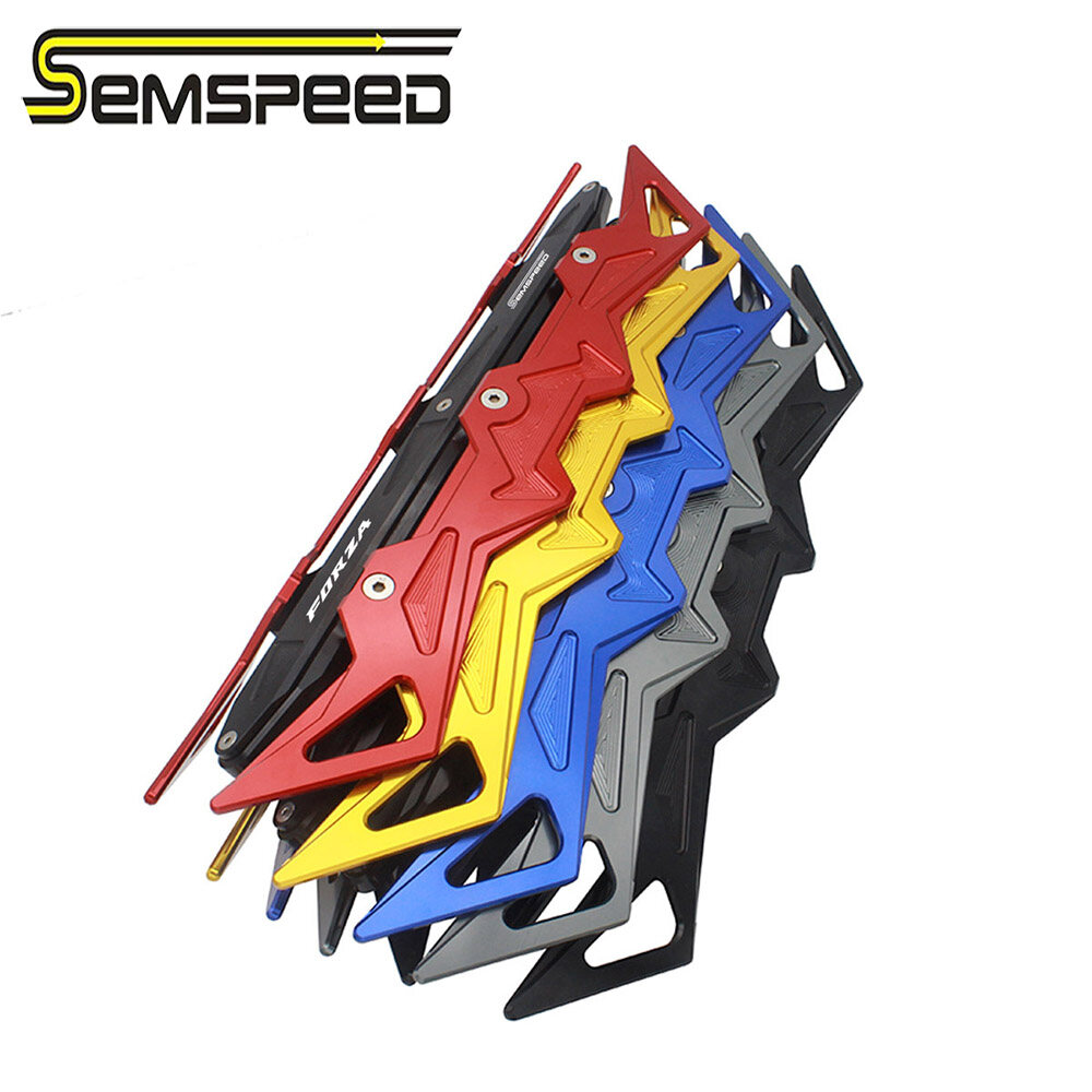 SEMSPEED For Honda FORZA 350 300 250 125 Forza300 2018-2023 2024 Motorcycle CNC Exhaust Tube Muffler Pipe Protector Cover Heat Shield Guard ราคา 1,389 บาท*ส่งฟรี