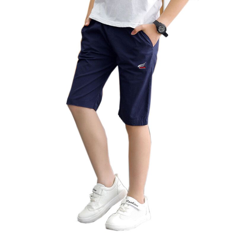 DIIMUU 4-15 Y Kids Fashion Boys Shorts Casual Pants Young Children