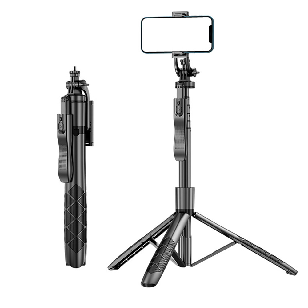 Gậy chụp ảnh tự sướng không dây l16 1530mm chân máy đơn có thể gập lại tương thích với máy ảnh hành động gopro cân bằng điện thoại thông minh
