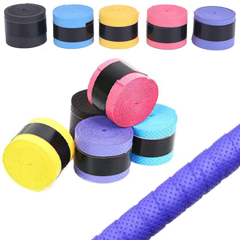 Băng Cao Su Quấn Vợt Tennis Băng Quấn Cán Vợt Cầu Lông Băng Chống Trượt Thanh Tạ Dây Quấn Chống Trượt Để Đạp Xe
