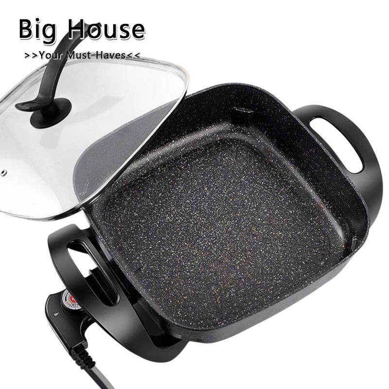 Big House Multi-Function Non-Stick กระทะครัวเรือนกระทะไฟฟ้าเตาไฟฟ้า