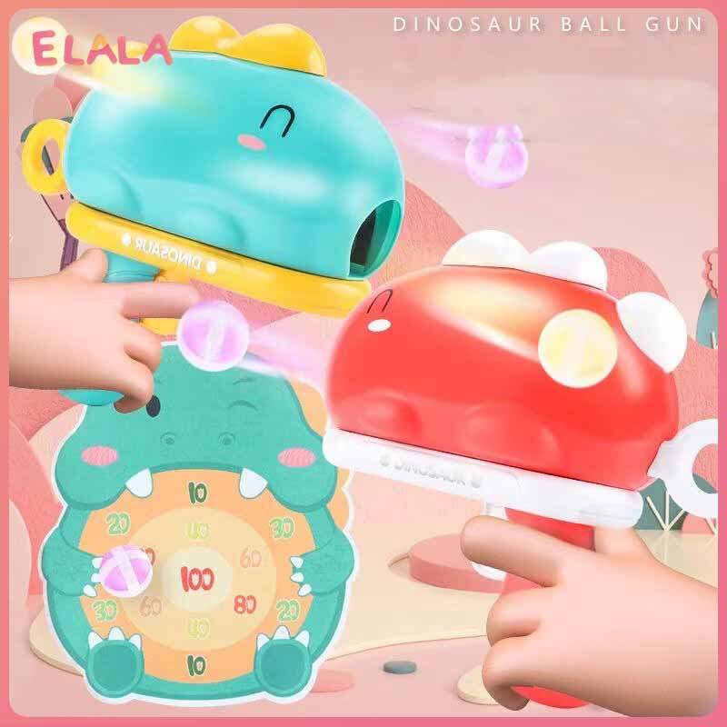 Kids Sticky Ball Shooting Dart Board Target Toy Shooting Dinosaur Educational Parent Child Educational Interactive Toys for Boys Girls Gifts ราคา 109 บาท*ส่งฟรี