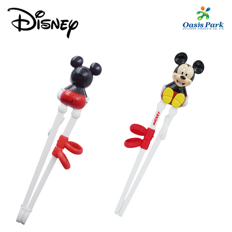 Disney Micky Mouse Cartoon 1 Pair ABS Training Chopsticks Cartoon Training