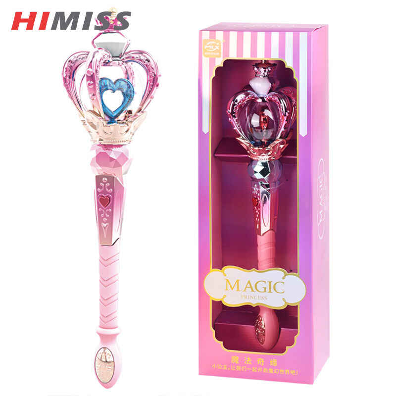 HIMISS RC Led Light Up Crown Wand Toy