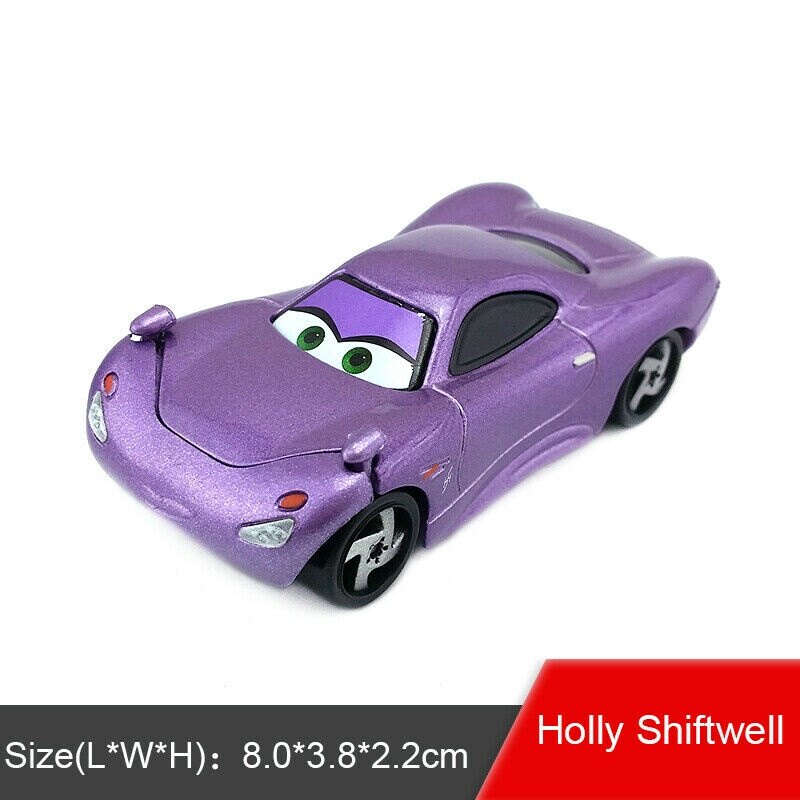 Disney Pixar Car Toys Police Mcqueen Piston Cup Racer Lightning Dinoco Jackson Storm 1:55 Diecast Vehicle Metal Alloy for Preschool Children Boys Cars Model Children's Birthday Gift - 2