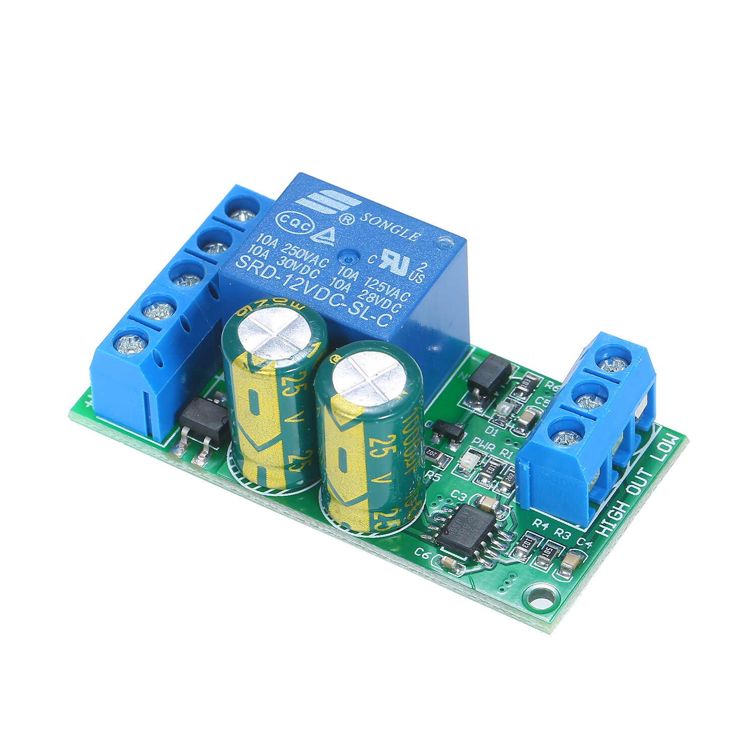 Lc25a01 mô-đun điều khiển tự động mực nước bể cá bộ điều khiển mức chất lỏng cảm biến công tắc chuyển đổi bảng mạch 220v/12v dc/9v-12v ac van điện từ