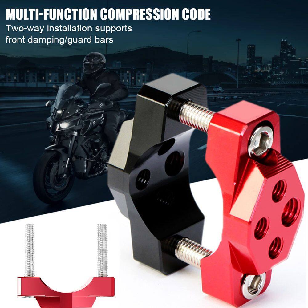Dengjt phụ tùng xe máy giá đỡ tay lái trang trí ánh sáng giá đỡ cố định kẹp đèn rọi phụ trợ kẹp giảm chấn gắn đèn pha giá đỡ xe máy giá đỡ mã áp lực giá đỡ tay lái xe máy giá đỡ xe máy
