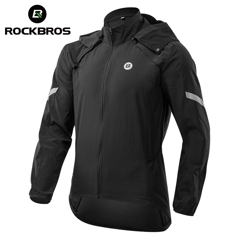 ROCKBROS Áo Khoác Đạp Xe Áo Thi Đấu Đạp Xe Cho Nam Quần Áo Thoáng Khí Áo Khoác Nhanh Khô Phản Quang Chống Gió Cho Nữ Leo Núi Thiết Bị Thể Thao 