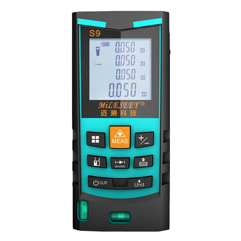 Mileseey Laser Máy Đo Khoảng Cách S9 Laser Cách Meter 50M 70M 100M 120M Laser Phạm Vi Công Cụ Tìm Băng Kỹ Thuật Số Hồng Ngoại Biện Pháp Cai Trị Khu Vực/Khối Lượng Công Cụ