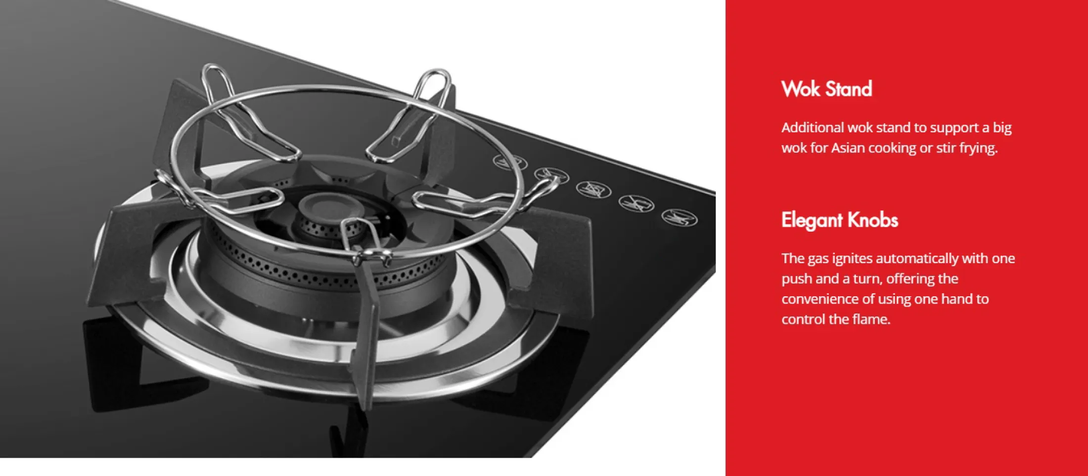 Rinnai 2 Burner Built-In Glass Gas Cooker Hob RB-782G | Seng Huat