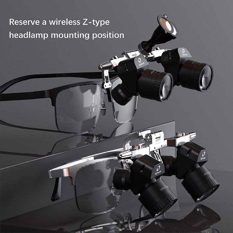 Eighteeth แว่นขยายกล้องสองตา4.9 5.6X พร้อมอุปกรณ์เครื่องมือแพทย์ช่องปากระยะทางซูมปรับได้ ราคา  79,754 บาท*ส่งฟรี