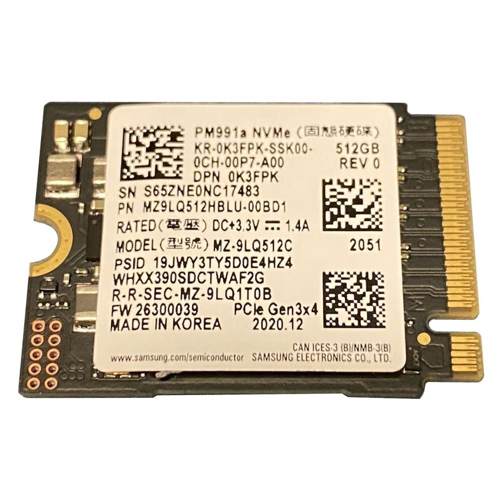 samsung pm991a 512gb