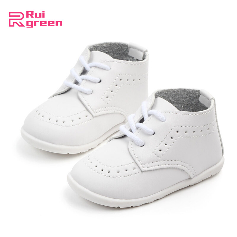 Baby Toddler Shoes Fashion Solid Color Non-slip Soft Sole Lace
