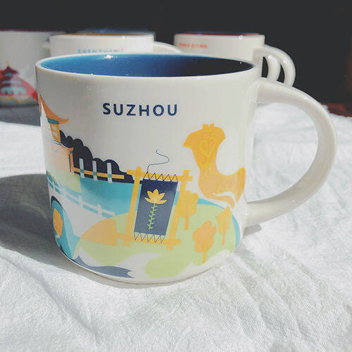 Starbuck Official Store Starbuck Porcelain Cup City Cup American City Global Collection Japan United Kingdom London New York Shanghai Beijing Starbuck Tumbler Starbuck Mug - 7