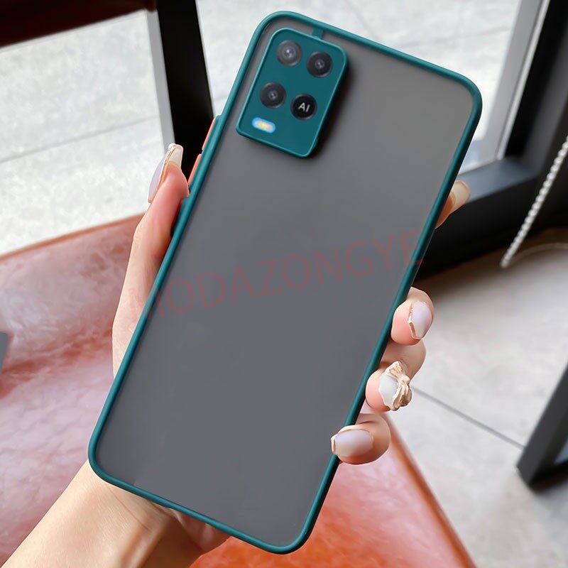 Ốp lưng oppo a54 4g ốp lưng điện thoại bằng nhựa cứng silicon ốp lưng oppo a54 4g oppoa54 chống sốc