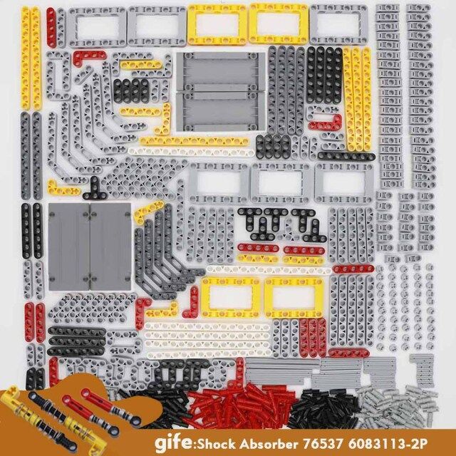 การวิเคราะห์ชิ้นส่วนอิฐ Pin Liftarm Studless Beam ขั้วต่อเพลาแผงรถของเล่น Mindstorm ใช้งานร่วมกับบล็อกตัวต่อ Bulk Set