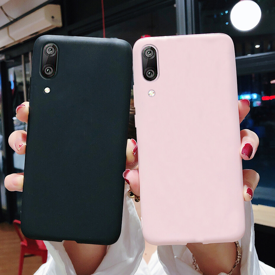 Ốp Cho Huawei Y7 Pro 2019 Ốp Lưng TPU Mềm Chống Sốc Silicon Jelly Candy Ốp Lưng Bảo Vệ Dành Cho Huaw