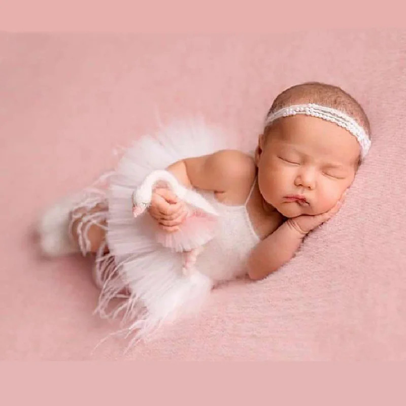 Crochet Clothes Baby Photography Props Accessories Girl Costume New Born