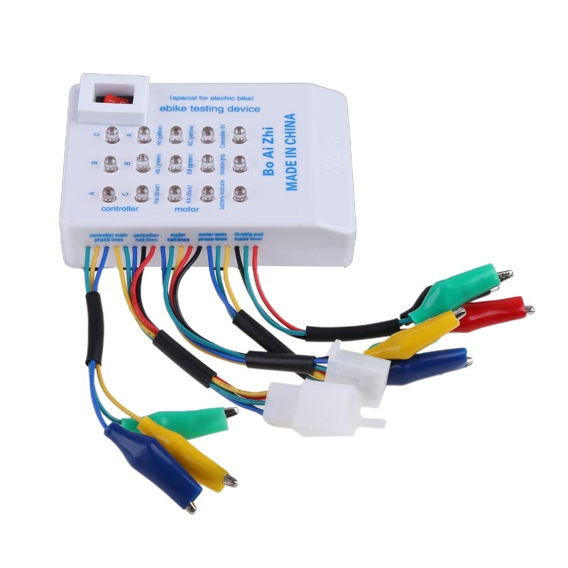 Máy kiểm tra xe đạp điện máy kiểm tra bộ điều khiển động cơ xe hơi không chổi than xe đạp điện máy kiểm tra thiết bị điều khiển chạy bằng pin nhanh