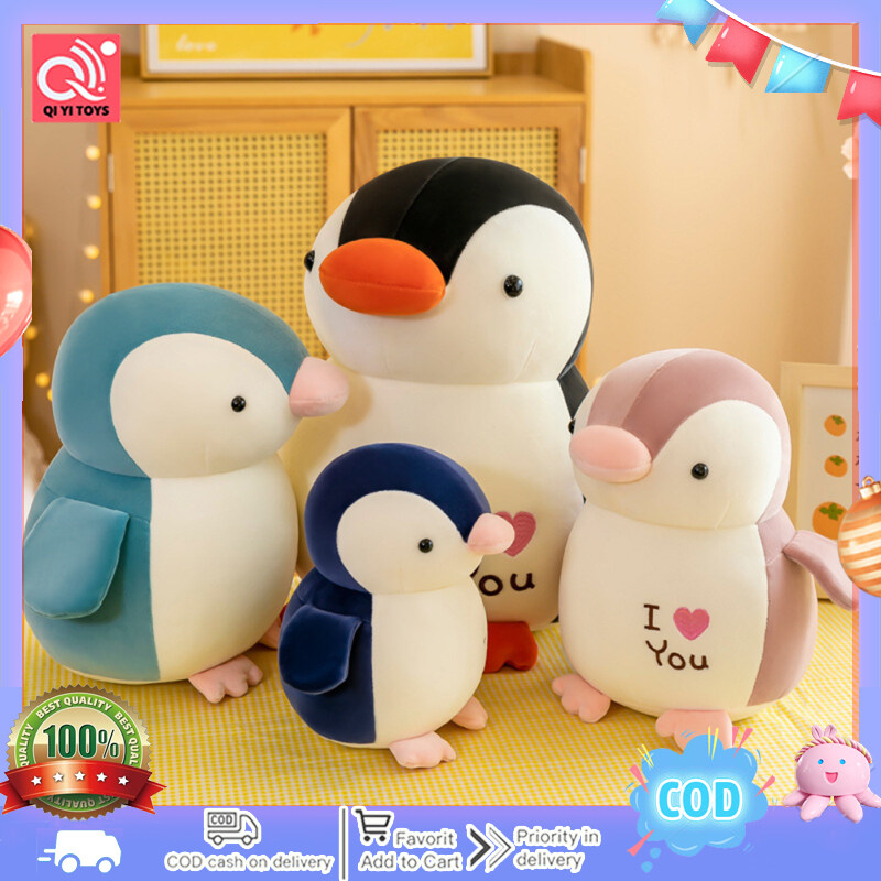 1 Day Send Elastic Love Cute Penguin Plush Doll Penguin Plush Pendant