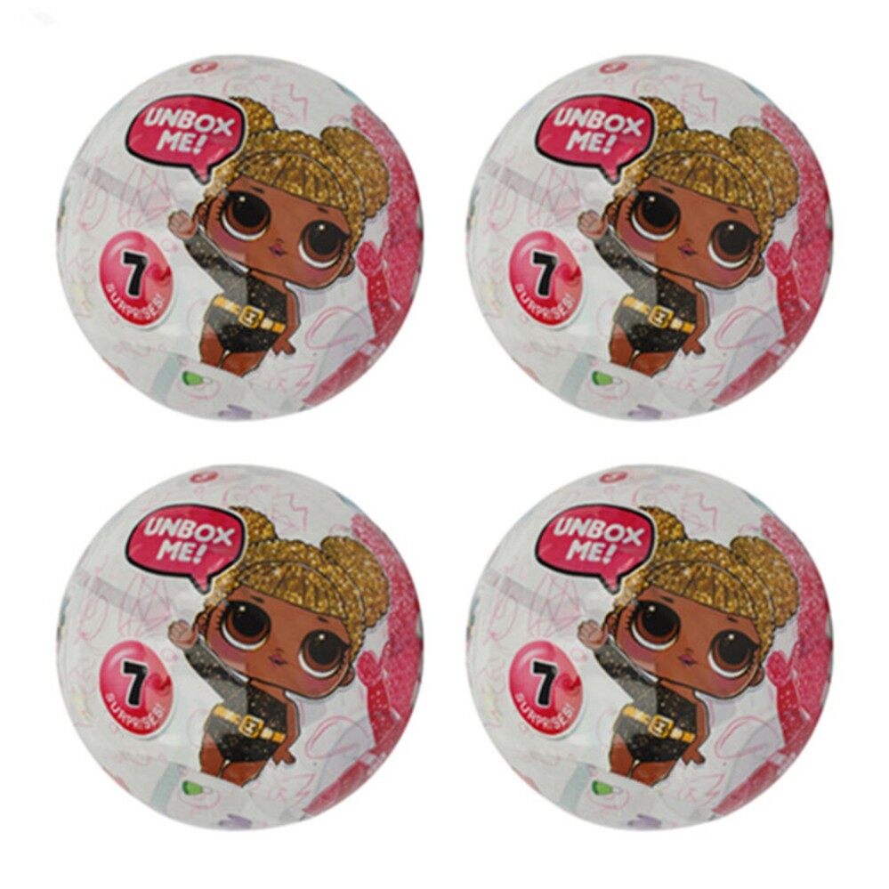 Cek Harga Baru 4pcs Glitter Series Lol Surprise Doll 