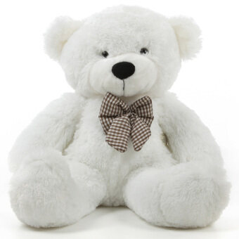 80 cm Cute Teddy Bear (White) | Lazada Malaysia