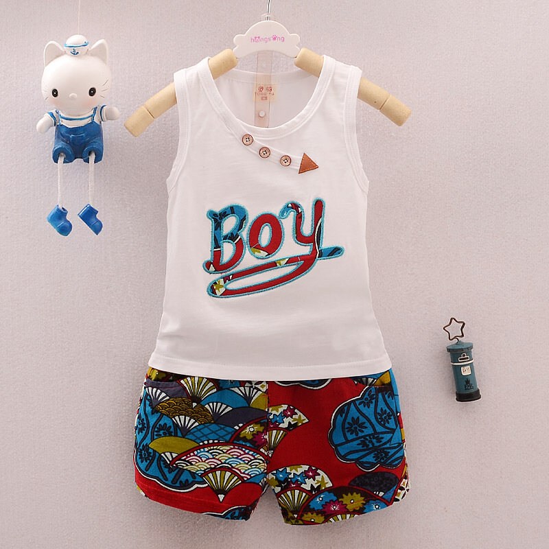 Harga Kasual Anak Bayi Anak Laki Laki Musim Panas Atasan 