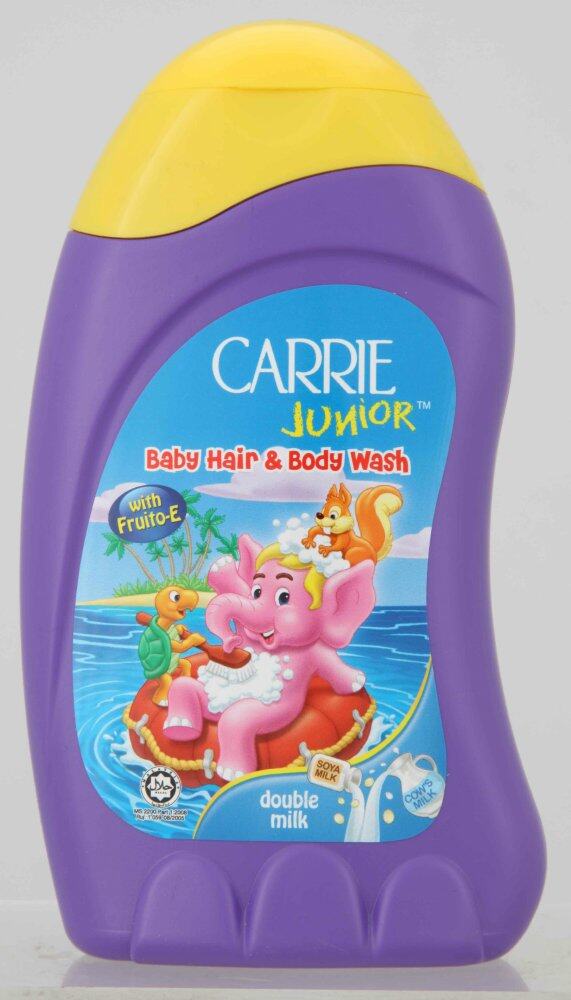 Carrie Junior Double Milk Baby Hair & Body Wash 280ml | 11street