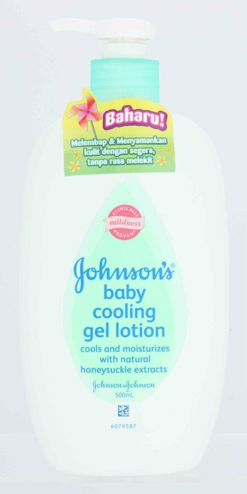 Johnson s Baby Cooling Gel Lotion 500ml 11street Malaysia Bathing