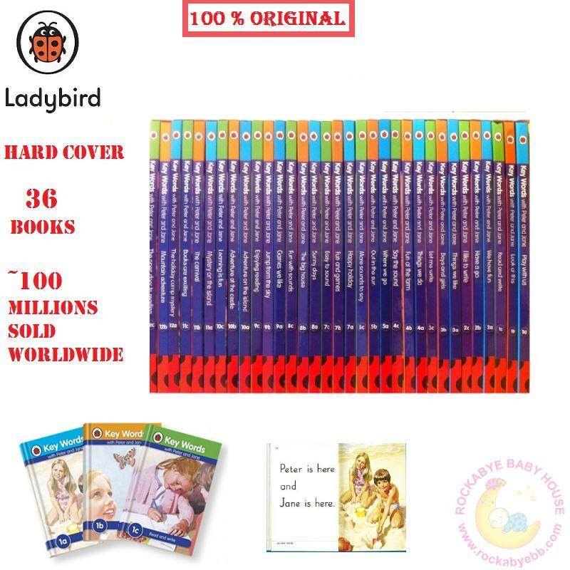 Ladybird Key Words with Peter and Jane Whole Series - 36 books Malaysia