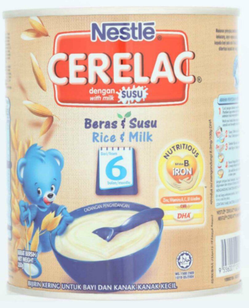 Nestlé Cerelac Rice & Milk Infant Cereal with Milk From 6 Months 350g