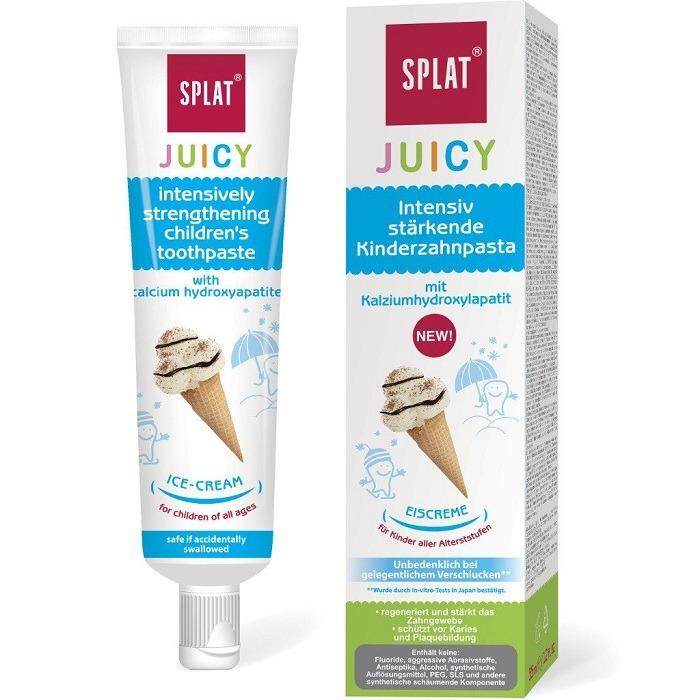 SPLAT - JUICY Toothpaste for Children of All Ages (Ice Cream) *35ml*
