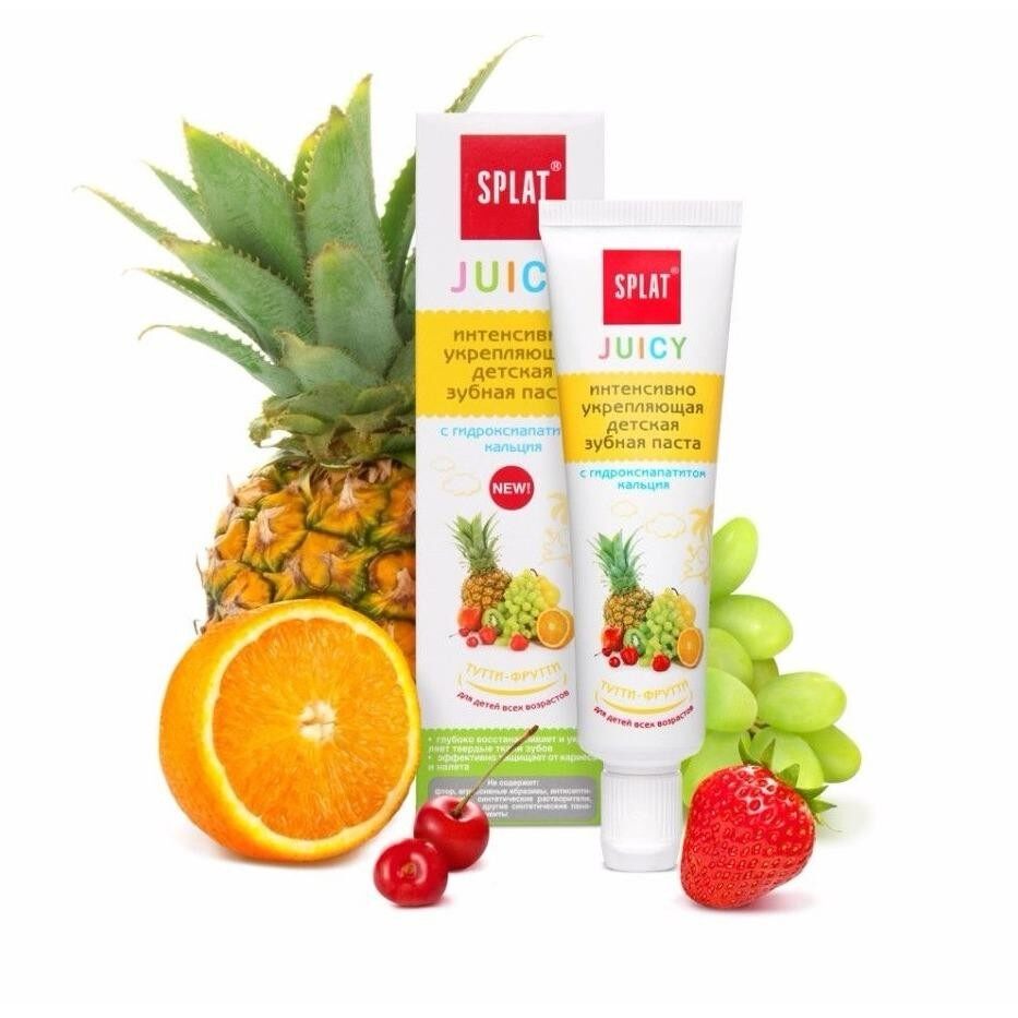 SPLAT - JUICY Toothpaste for Children of All Ages ( Tutti Fruitti ) *35ml*