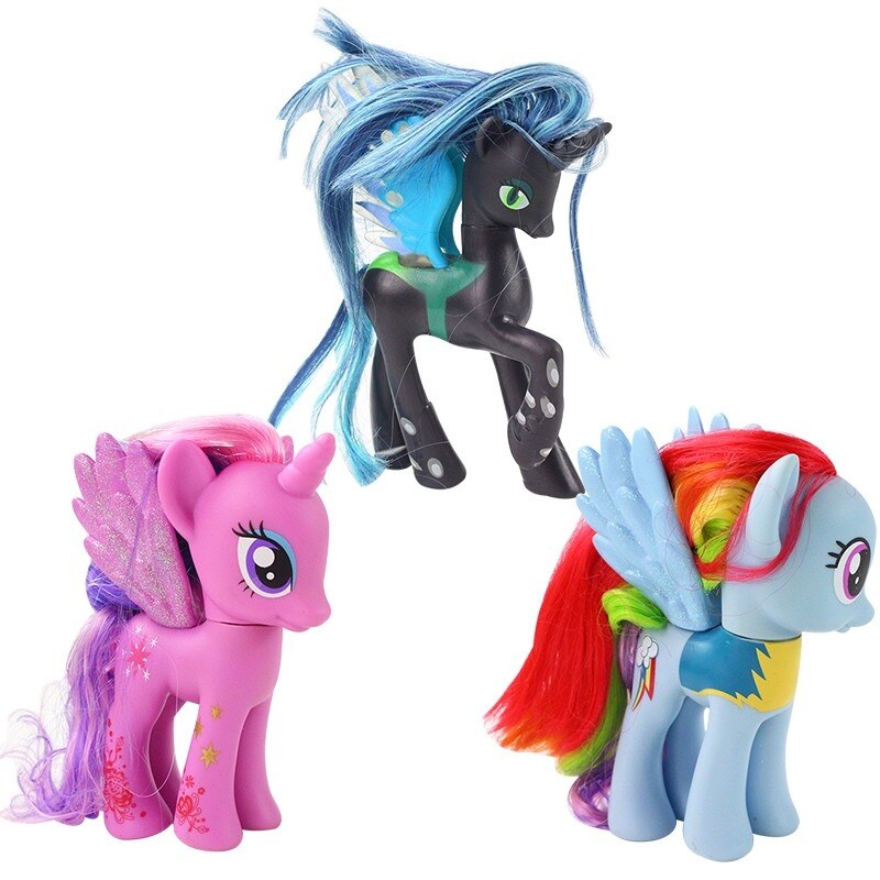 ftj937 13cm My Little Pony lovely Pony Toys Princess Celestia Luna Pinkie