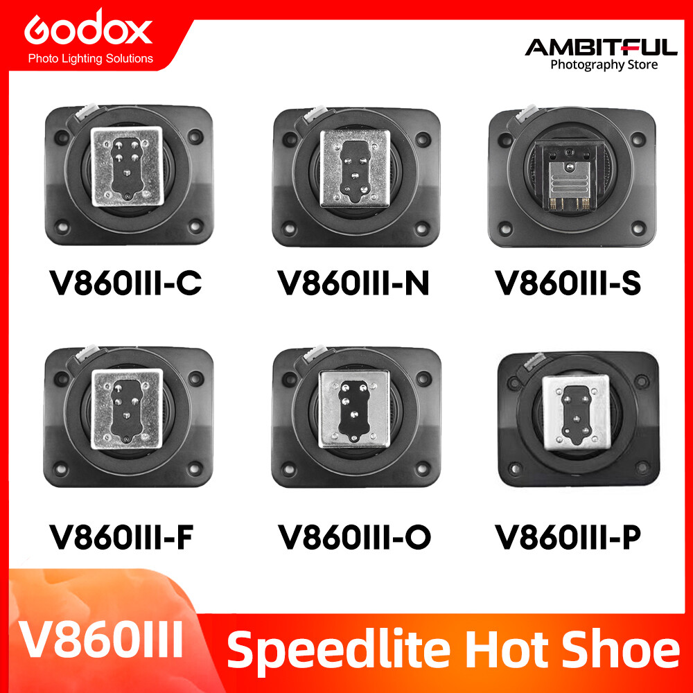 Phụ kiện giày nóng godox v860iii phụ kiện thay thế đèn flash speedlite godox