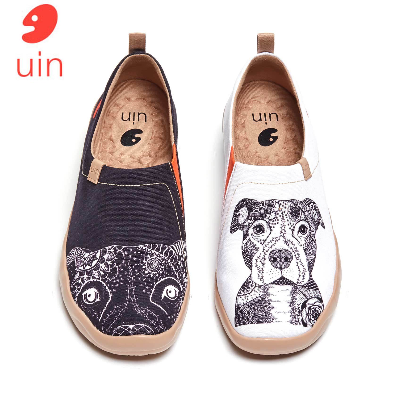 UIN Men's Walking Shoes Slip On Casual Travel Lightweight Comfort Fashion Sneaker ราคา 3,638 บาท*ส่งฟรี