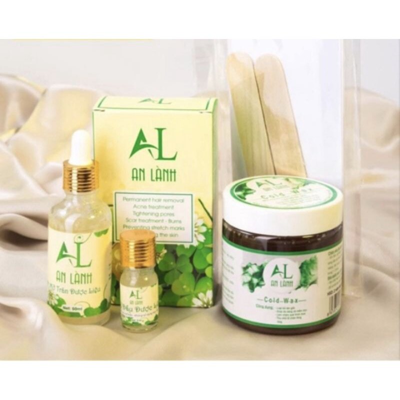 Combo triệt lông Vĩnh viễn an lành Handmade tặng 50 giấy& 2que )