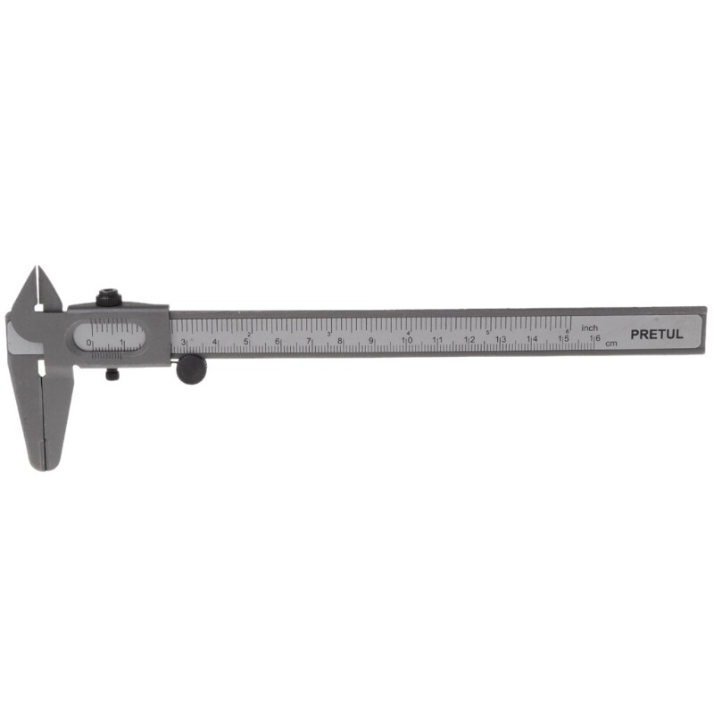 THƯỚC KẸP Vernier, Dụng Cụ Đo Kim Loại Thép Không Gỉ 6 "0-160Mm, Máy Đo Micromet