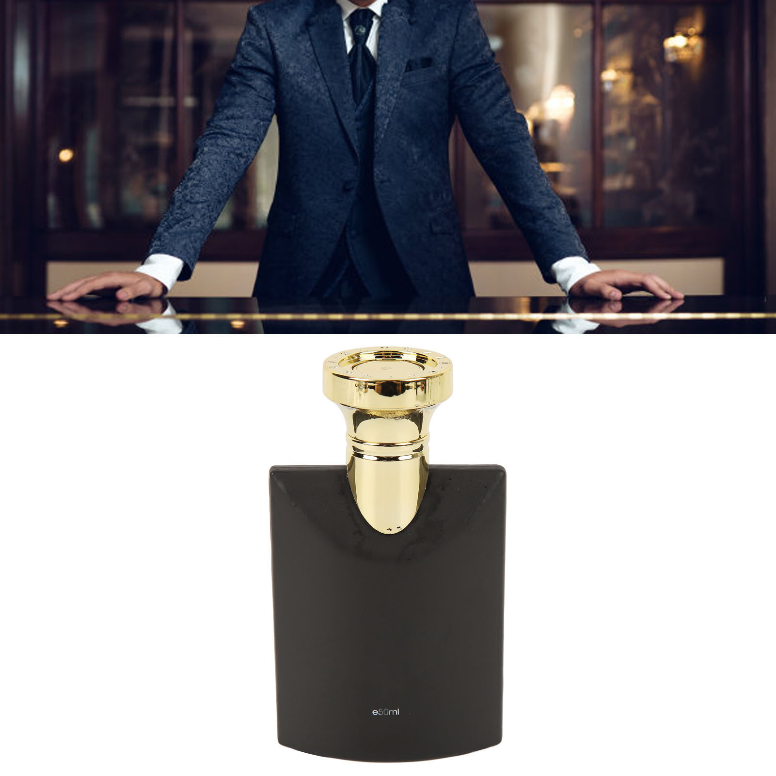 Nước hoa, bền lâu Nước hoa nam hương thơm nhẹ ngăn chặn rò rỉ 50ml nội dung cho hẹn hò