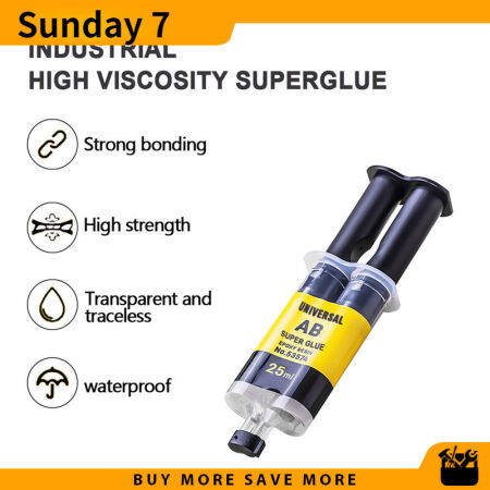 Super AB Glue: Strong Quick-drying Adhesive for Various Surfaces