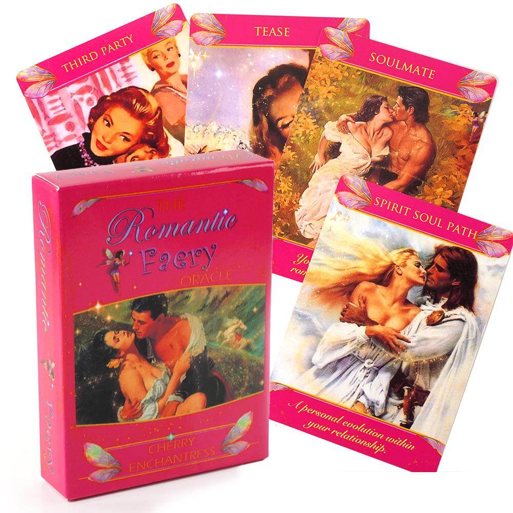 The Romantic Faery Oracle pixie size The Wandering Moon Tarot With Beginner Luxe Black White Oracle Card Game