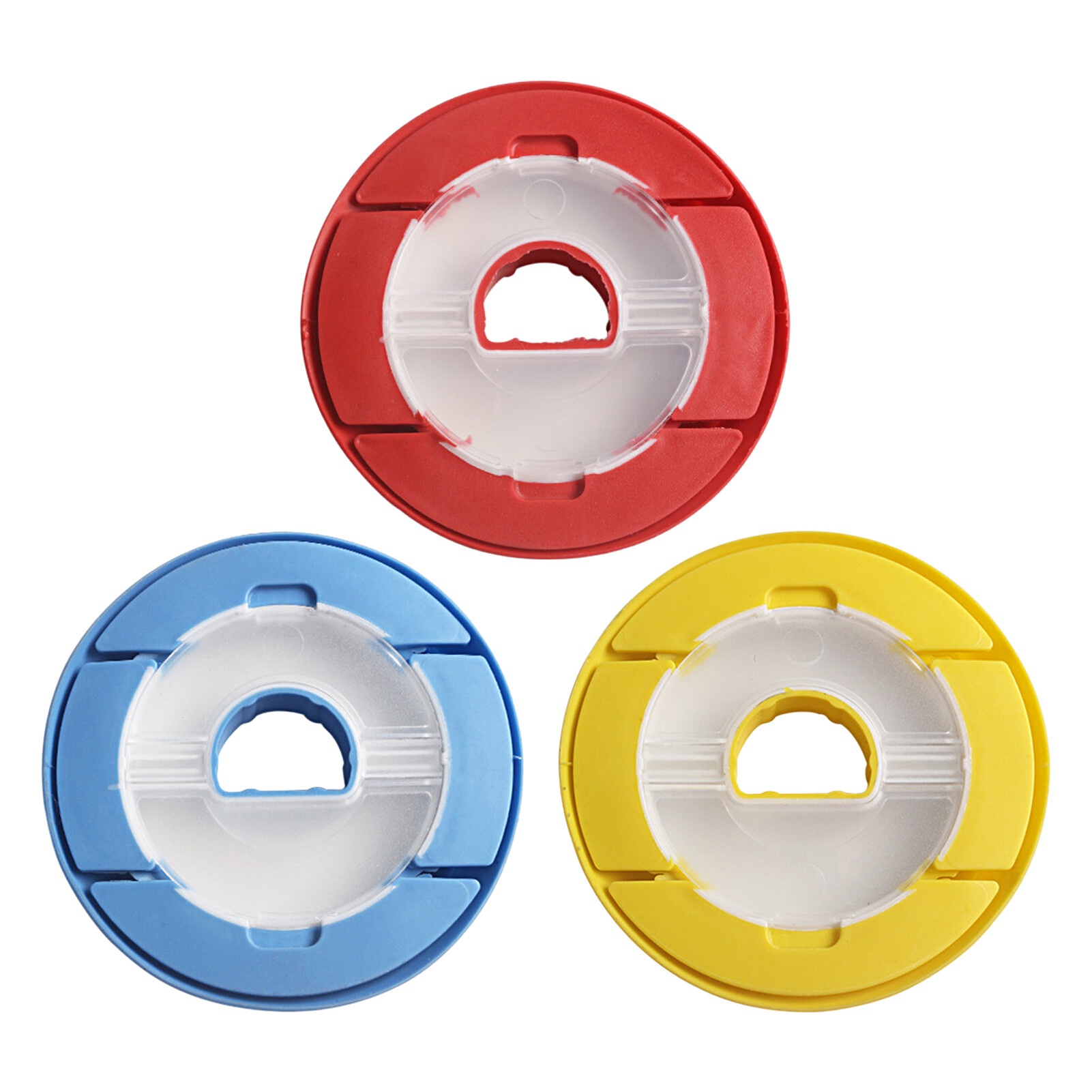 Honrane Winding Main Coil Board Fishing Tool Clamshell Design Pressure Resistance Silicone Main Spool Box for Outdoor Fishing Practical Fishing Line ราคา 34 บาท*ส่งฟรี