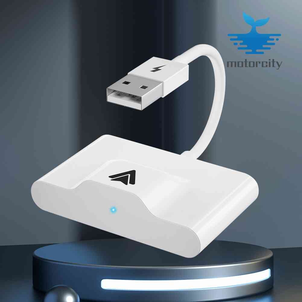 Không Dây Carplay Dongle Dual WIFI 2.4GHz 5GHz Điều Hướng Xe Bộ Chuyển Đổi USB Bluetooth-Tương Thích 5.0 Tiêu Thụ Điện Năng Thấp Cho Android tự Động