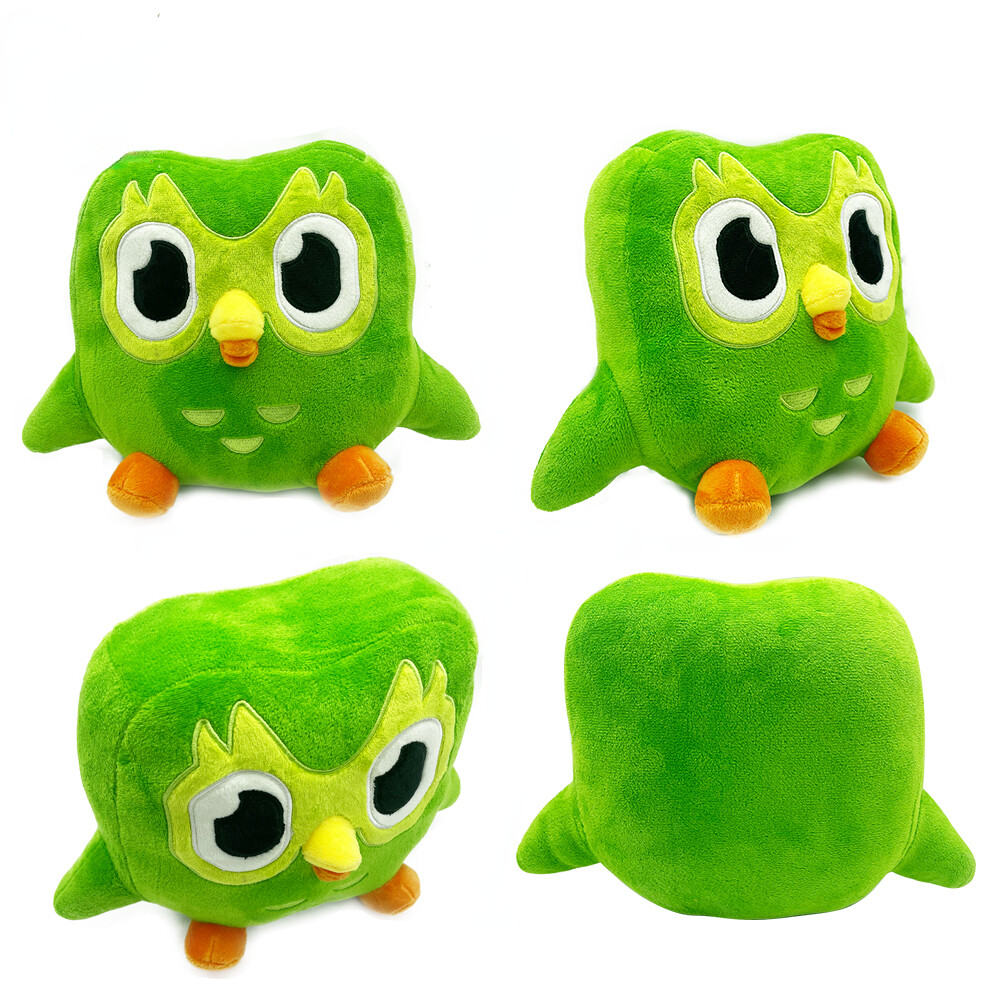 30cm Cute Owl Plush Toy Anime Duolingo Owl Plush Owl Duolingo Stuffed