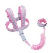 Toddler Safety Reflective Harness Leash - Anti-Lost Wrist Link